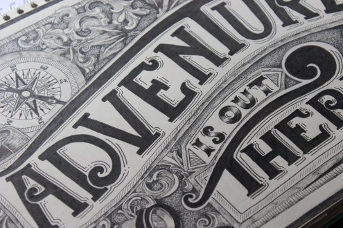 Adventure is out there (close up)